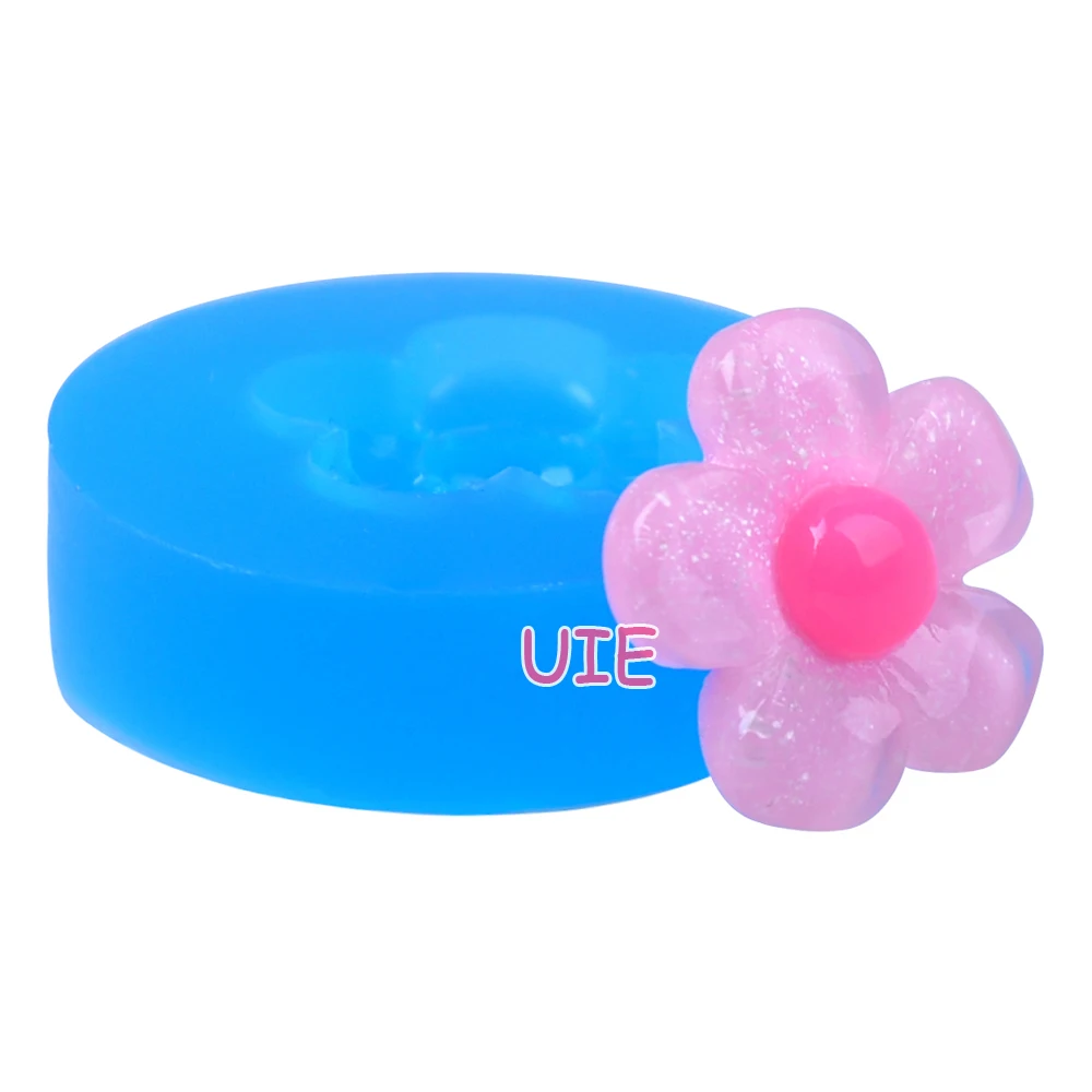 HYL318U 18 4 мм цветок силиконовые формы кекс Топпер Sugarcraft помадка конфеты смолы