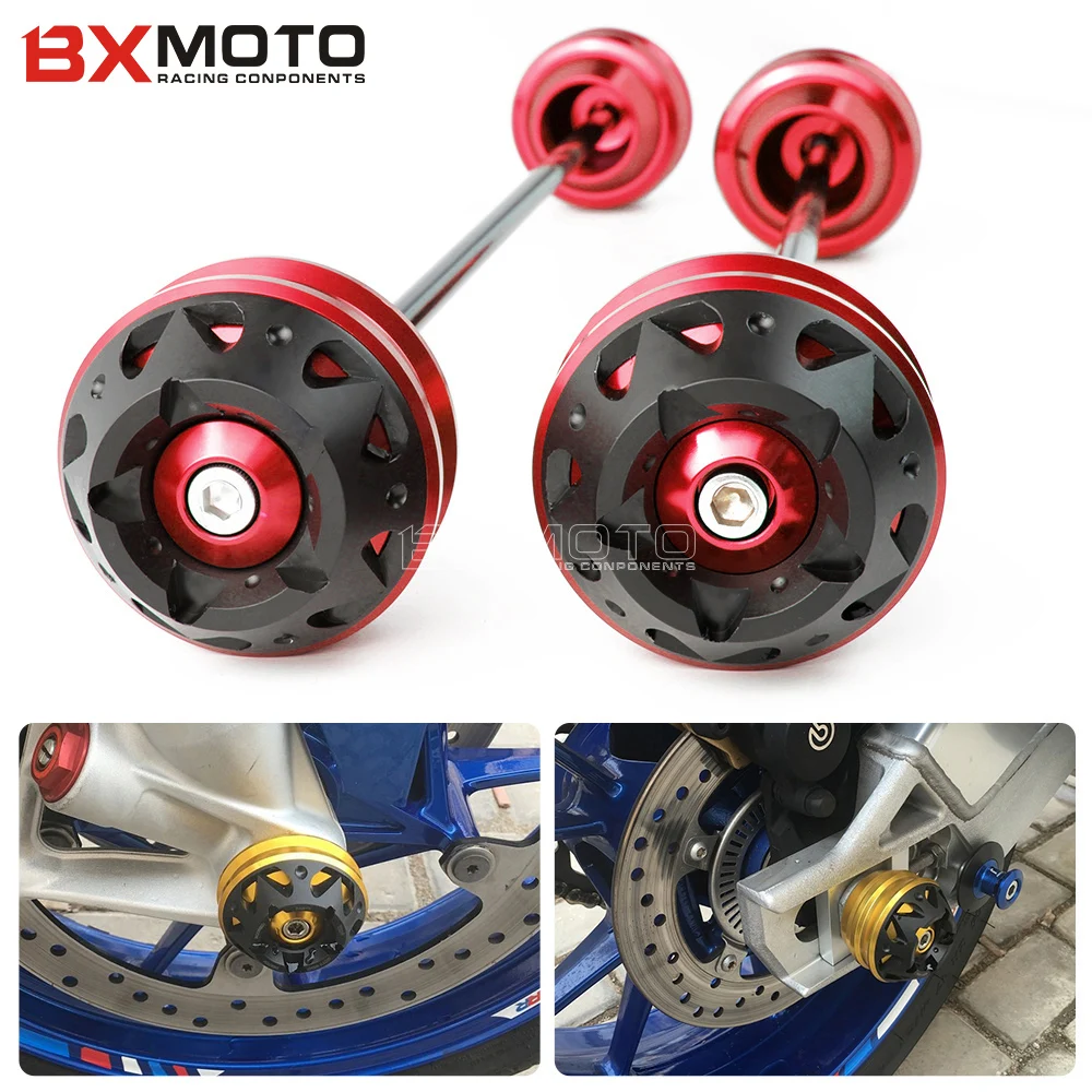 Для DUCATI MONSTER 696 2008 2013 Monster 821 2014 2015 Передняя Задняя ось мотоцикла протектор вилки