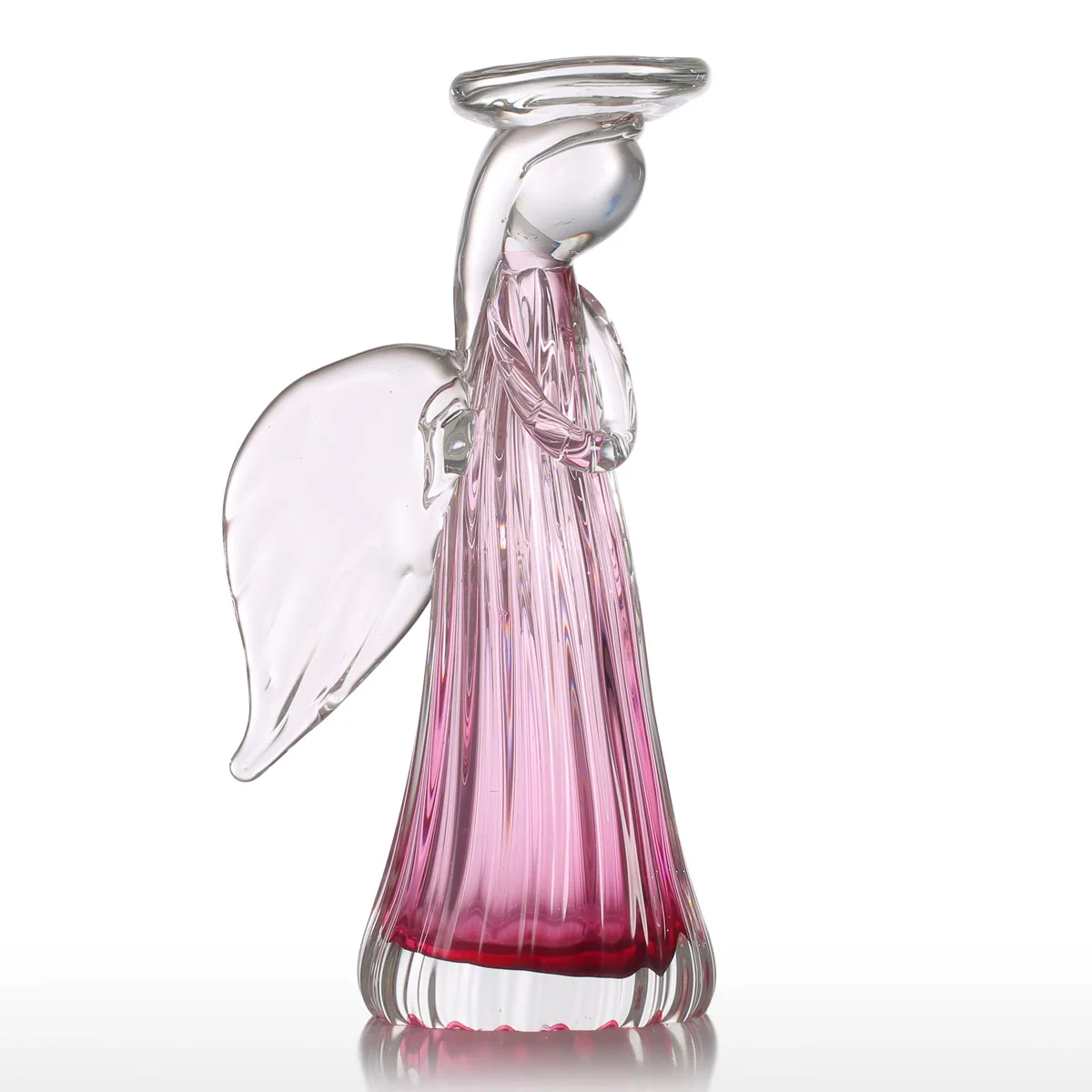 Подсвечники Tooarts Angel стеклянный декор домашний декоративный подсвечник
