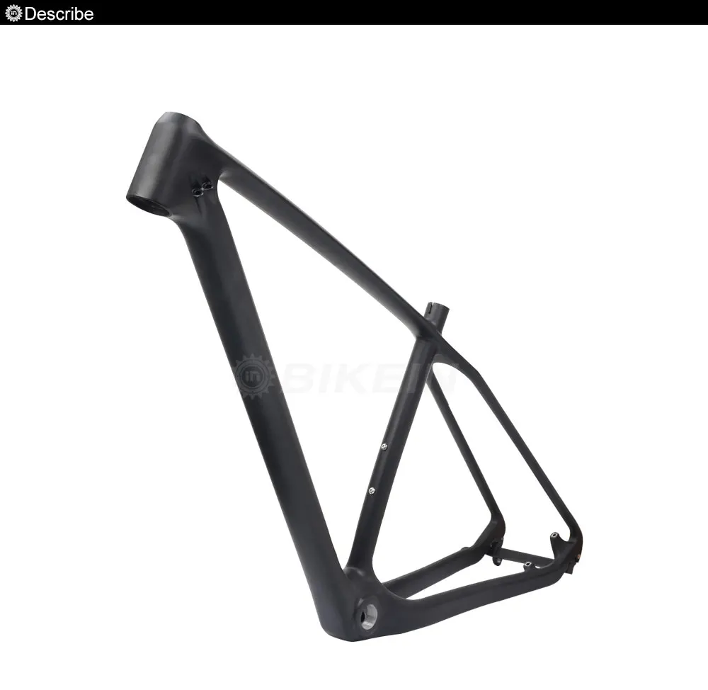 BIKEIN T800 UD карбоновая Передняя Велосипедная вилка рамы 15/17 inch Matte 26/27. 5/29er BSA 68 мм Велоспорт Горный велосипед Запчасти Сверхлегкий 1240 г