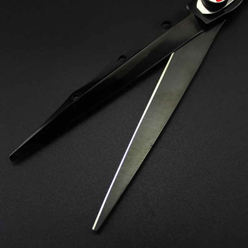 Профессиональные японские парикмахерские ножницы с левой ручкой лазерной