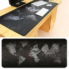 Модный Настольный коврик для клавиатуры в стиле ретро, игровой коврик для мыши, коврик для мыши с изображением старой карты мира, коврик для мыши