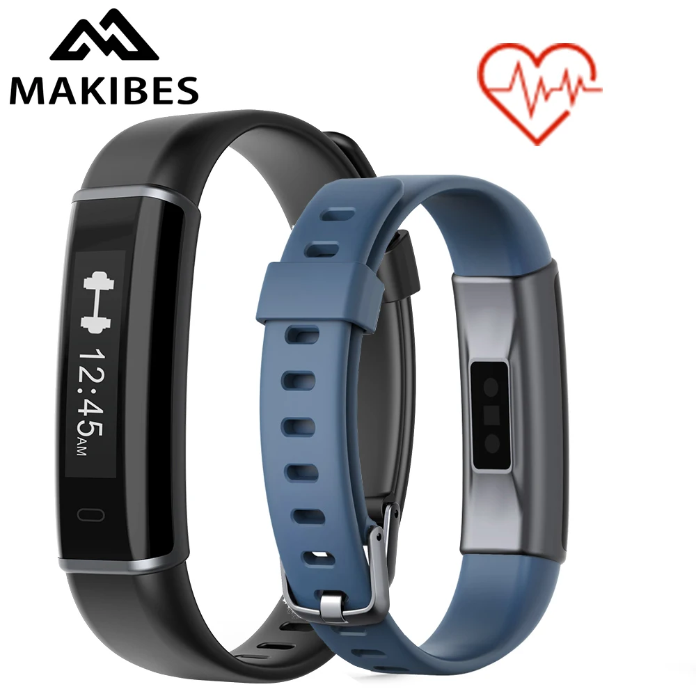 Makibes ID130 HR Bluetooth Smart Band трекер Фитнес браслет монитор сердечного ритма Multi Спорт | Смарт-браслеты -32884911685