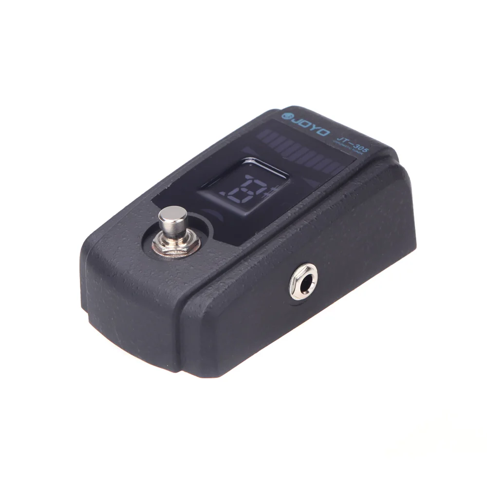 Педаль тюнера Joyo для гитары педаль с металлическим корпусом 4 режима отображения