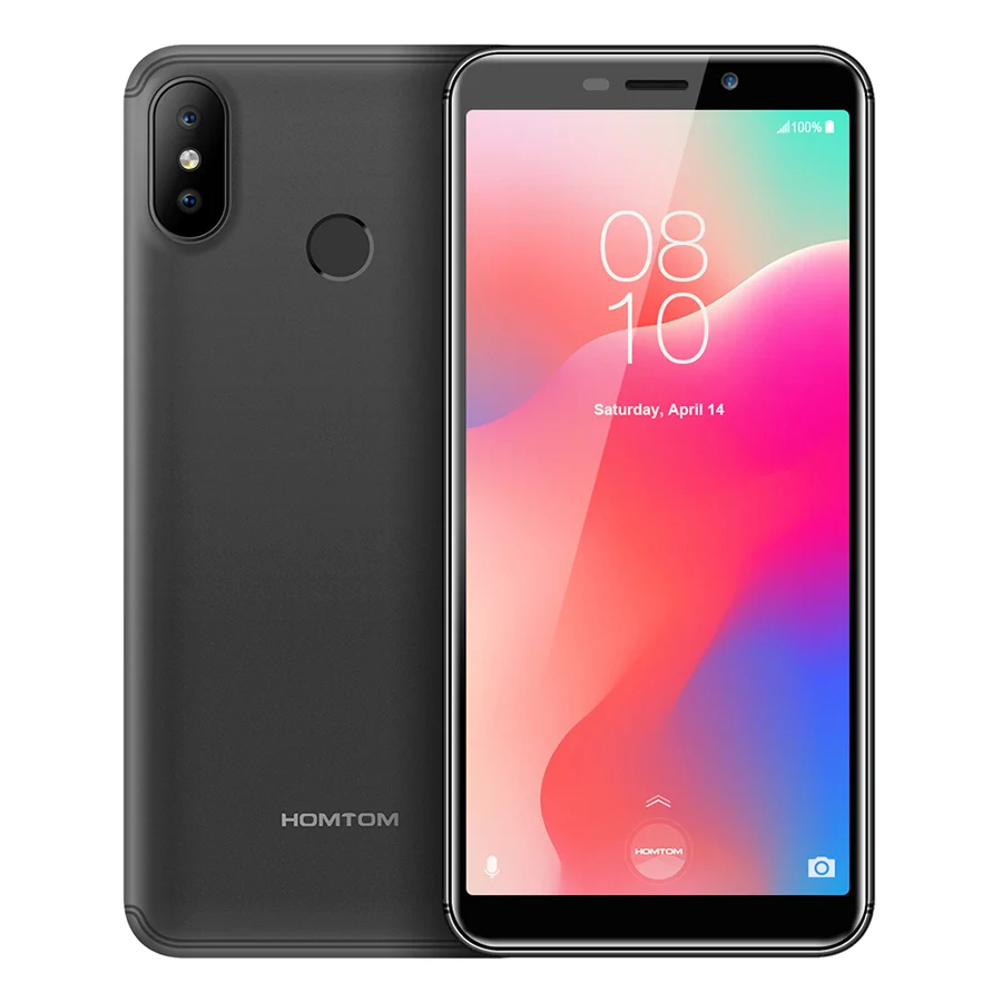 Оригинальный смартфон с 5 дюймовым дисплеем четырёхъядерным процессором 18:9 C1