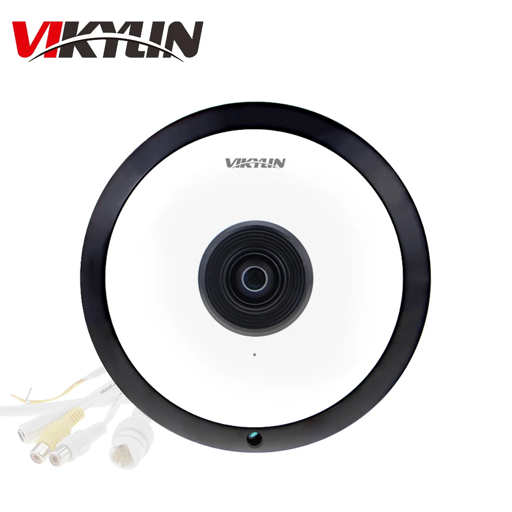 Vikylin IPC EW4431 ASW 4MP панорама 180 градусов Рыбий глаз ip камера Встроенный микрофон sd