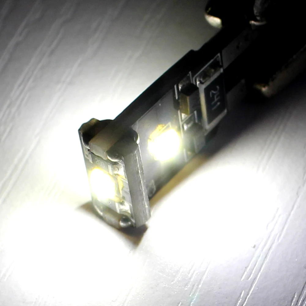Современный автомобильный 2шт T10 3SMD 2323 светодиодный 168 194 светильник без ошибок