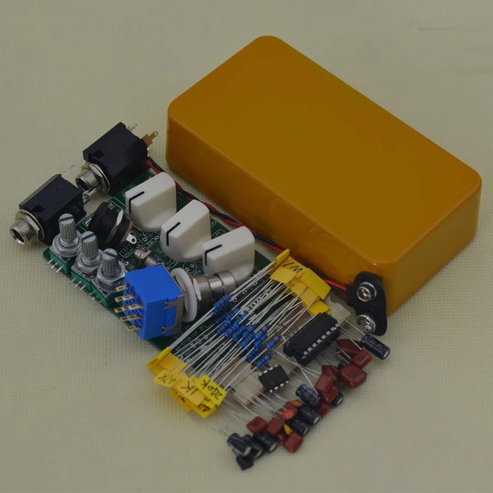 Набор педалей DIY Delay 1 With1590B стильная педаль для гитарных эффектов алюминиевая