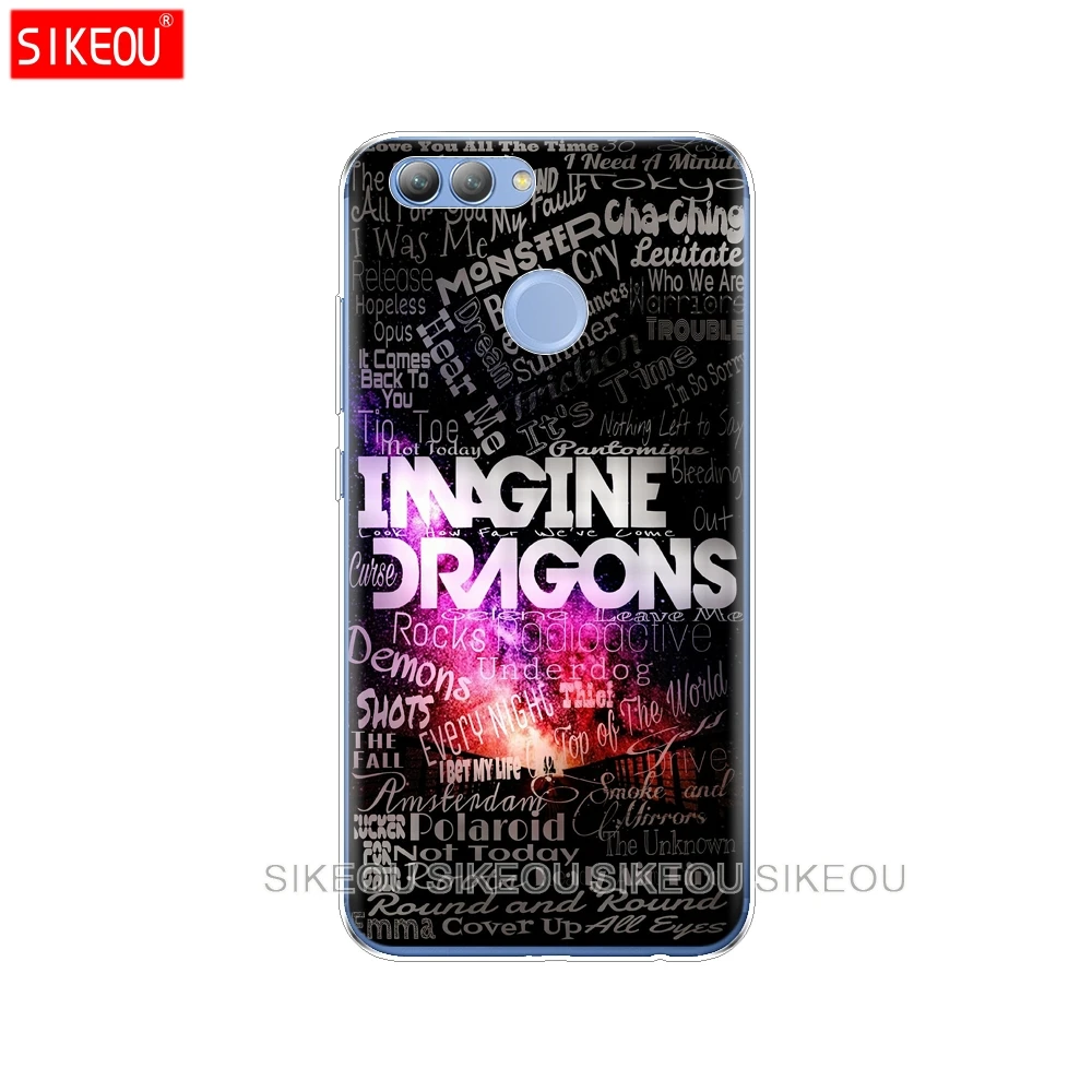 Силиконовый чехол для телефона huawei Y3 Y6 Y5 2 II 2017 nova 2s LITE plus imagine dragons night music|Бамперы| |