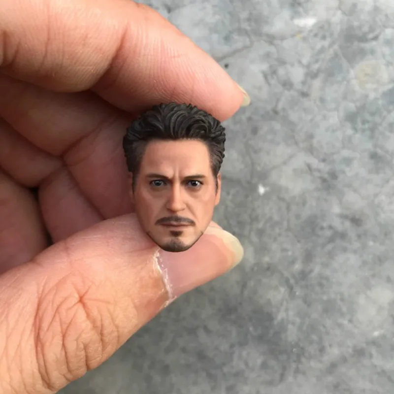 Изготовленные на заказ 1/12 весы Tony Head Sculpt для Железного человека Фигурки Коллекция игрушек предпродажа - Цвет: Booking