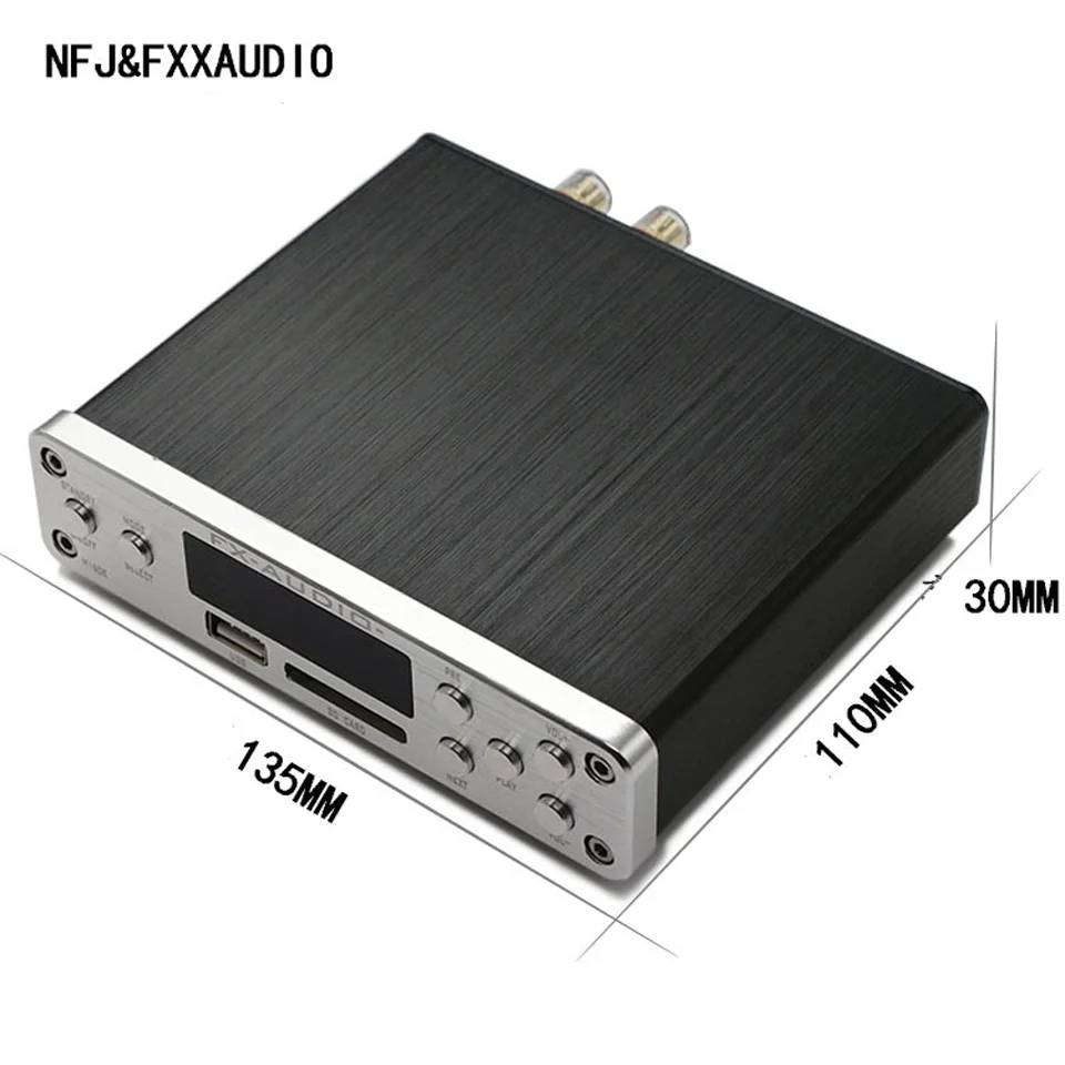 Fx-аудио M-160E Bluetooth 4 0 цифровой аудио усилитель вход USB/SD/AUX/PC-USB Loseless плеер для