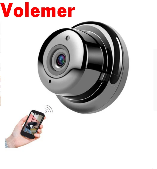 Q1 720 P wifi мини камера 180 градусов без мертвой конец наблюдения рыбий глаз VR