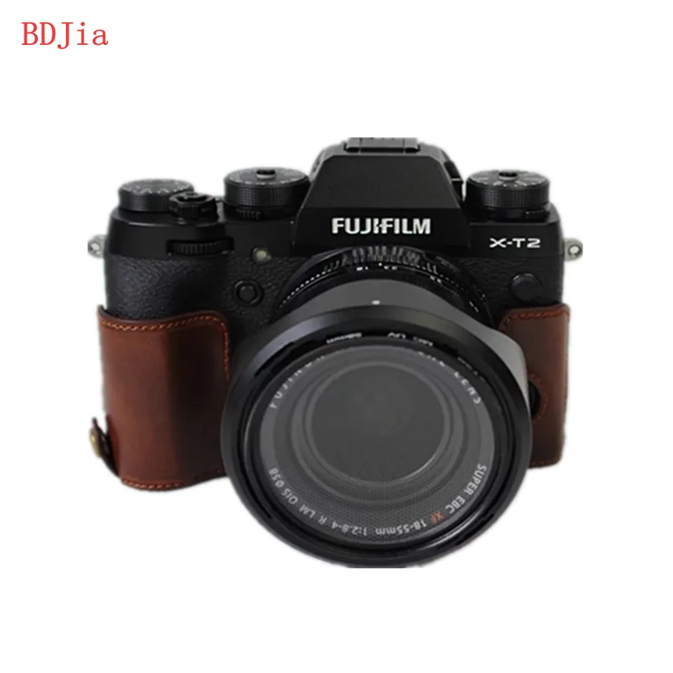 Новейшая сумка для камеры чехол Fufijilm X T3 XT3 T2 XT2 набор из искусственной кожи с