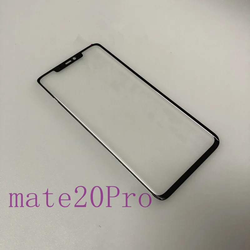Mate20 Pro Сенсорный экран для Huawei Mate 20 Передняя стеклянная крышка ЖК дисплей внешняя