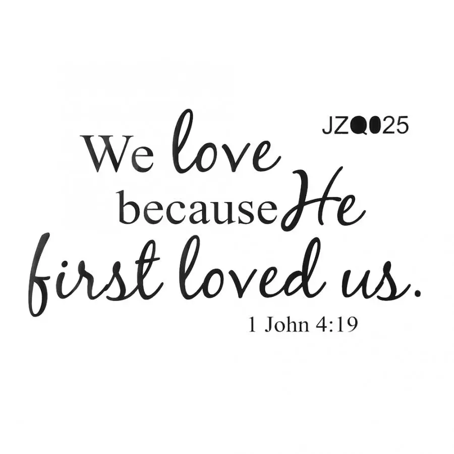 Наклейка из Библии стих наклейки на стену христианская Цитата ПВХ религиозный