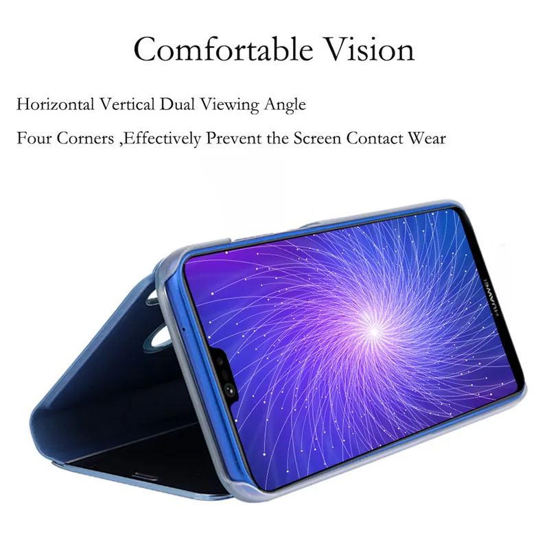 Флип Стенд Смарт Чехлы с полной защитой для huawei Honor Note 10 9i Plus Play V10 9 Lite Nova 3 3i Y5 Y6 Y7 Prime