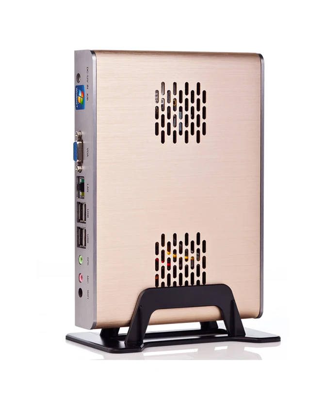 KINGDEL Тонкий Клиент Компьютер мини-ПК с Intel Atom N270 1.60 ГГц 1 ГБ ОПЕРАТИВНОЙ ПАМЯТИ 8 DOM 32