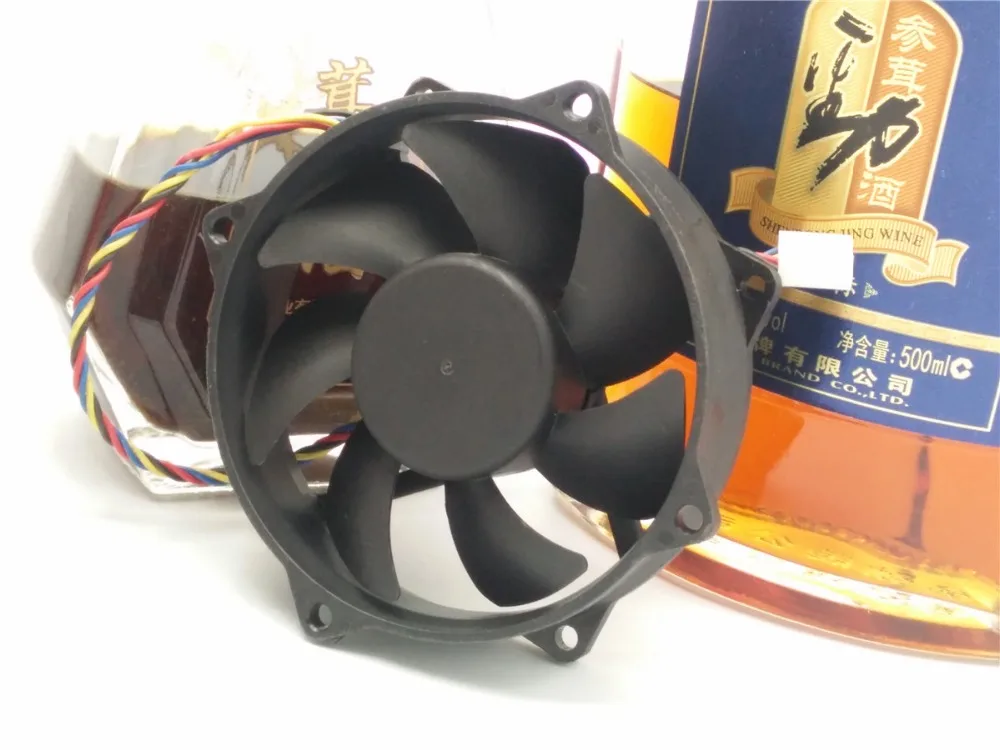 1PCS SUNON KDE1209PTVX 12V 4.4W 9CM 9225 4 wire round the CPU fan | Case Fans