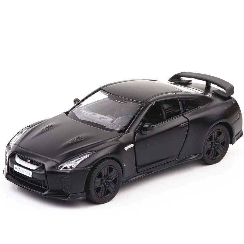 Новый 1:36 NISSAN GTR гоночная модель автомобиля из сплава игрушки и тачки игрушечные