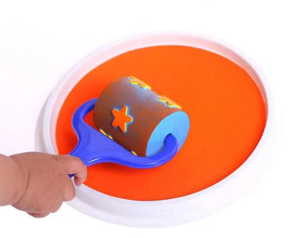 Детские моющиеся краски Pad игрушка/Дети DIY печать чернил для скрапбукинга