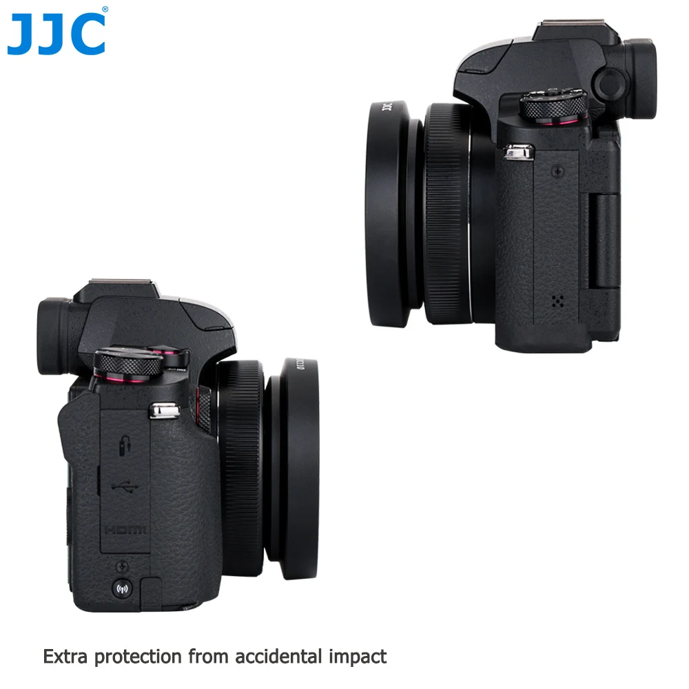 JJC бленда объектива камеры 49 мм крышка протектор фильтра для Canon PowerShot G1X Mark III