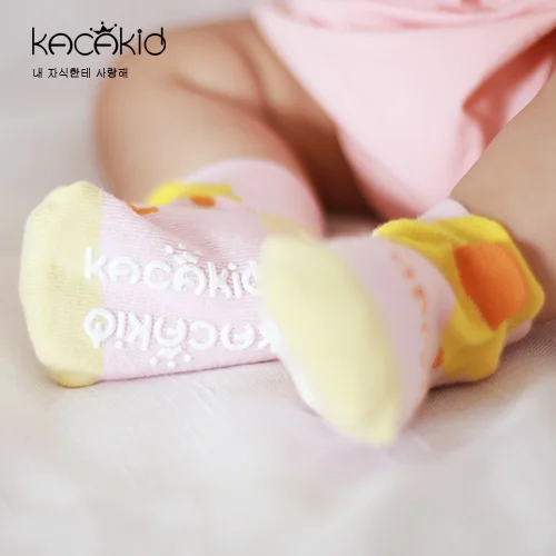 Kacakid/недорогие детские хлопковые нескользящие носки для мальчиков и девочек Meias