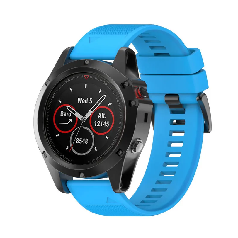 Сменный силиконовый браслет для смарт часов Garmin Fenix 5X gps часы BU PG11 быстрая