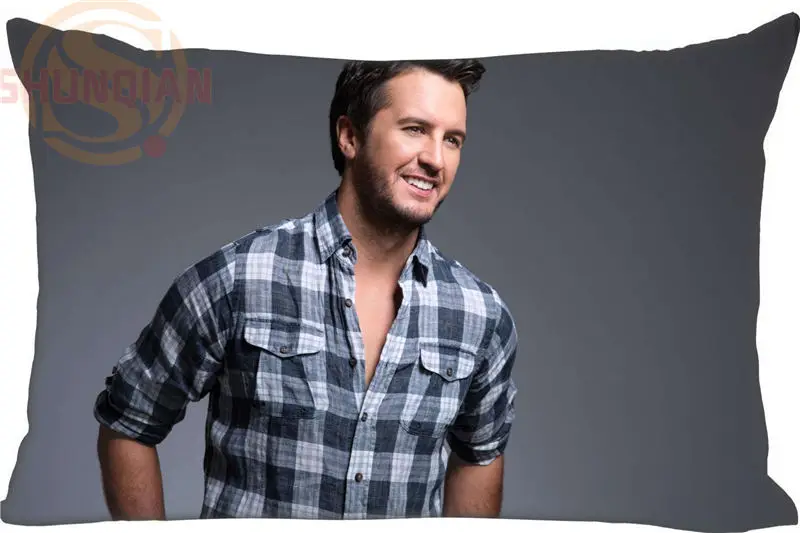 Luke Bryan Rectangle Pillowcases Hot Sale Best Nice Pillow Cover Home Textiles Decorative Pillowcase Custom | Дом и сад
