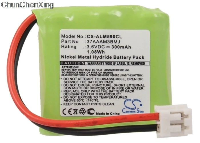 Аккумулятор Cameron Sino 300 мАч для Alcatel Biloba 490 590 Versatis D100 duo GP 37AAAM3BMJ Iloa 350 352 480 95|Цифровые
