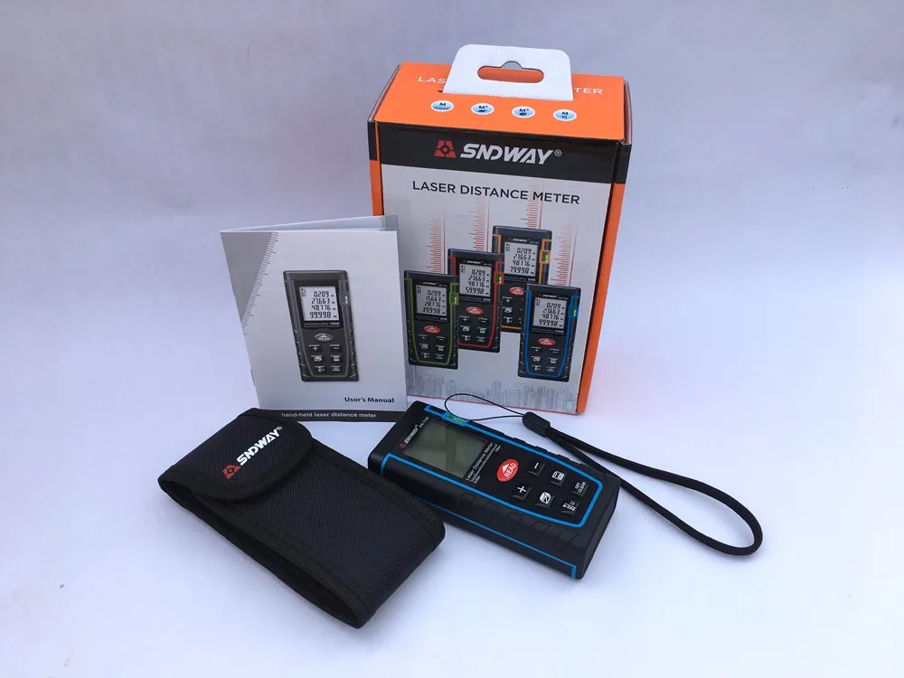 Лазерный дальномер SNDWAY T100 100 м футов|trena laser|laser distance meter rangefinderlaser |