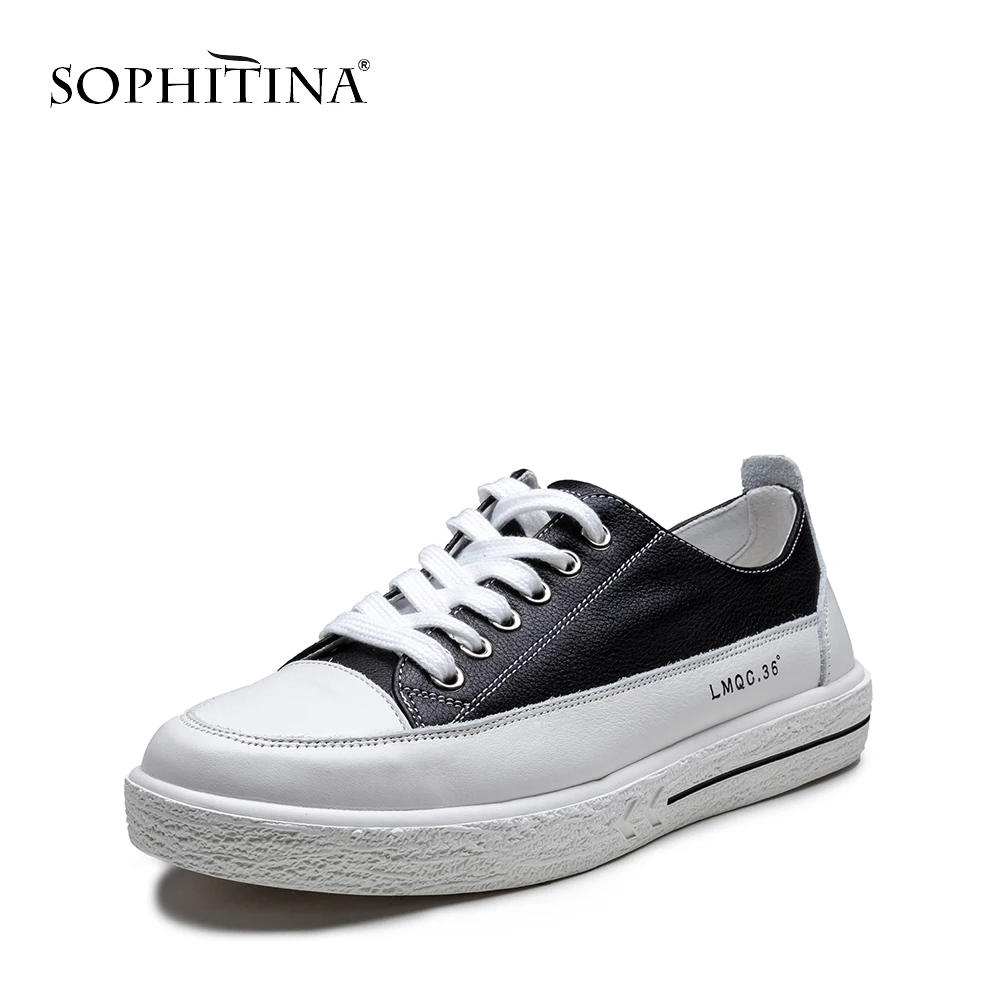 SOPHITINA/Новое поступление 2014 года повседневная обувь из натуральной кожи на