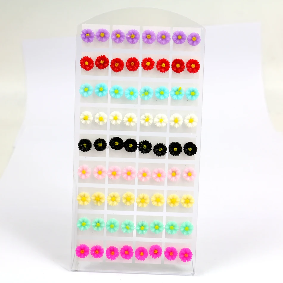 Бесплатная доставка лидер продаж милые недорогие серьги-гвоздики в корейском