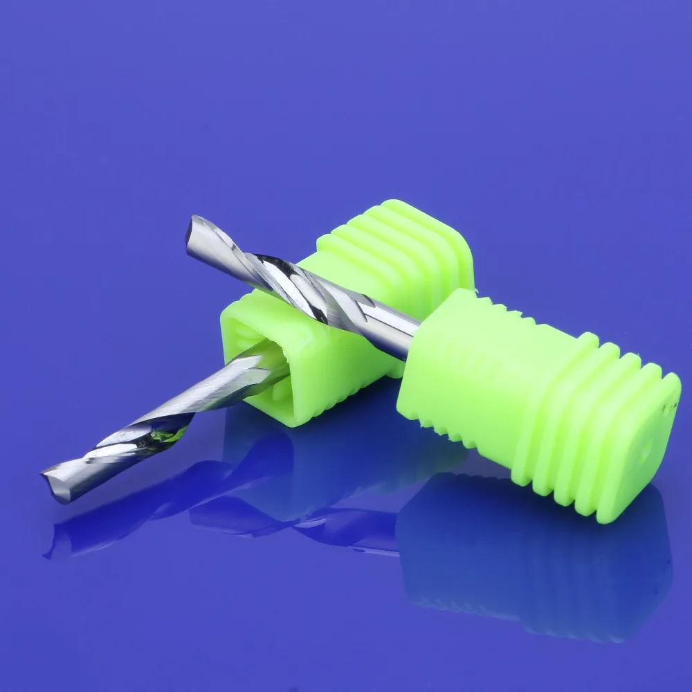 5 шт. мм одиночные фрезы для алюминиевых инструментов с ЧПУ твердосплавные