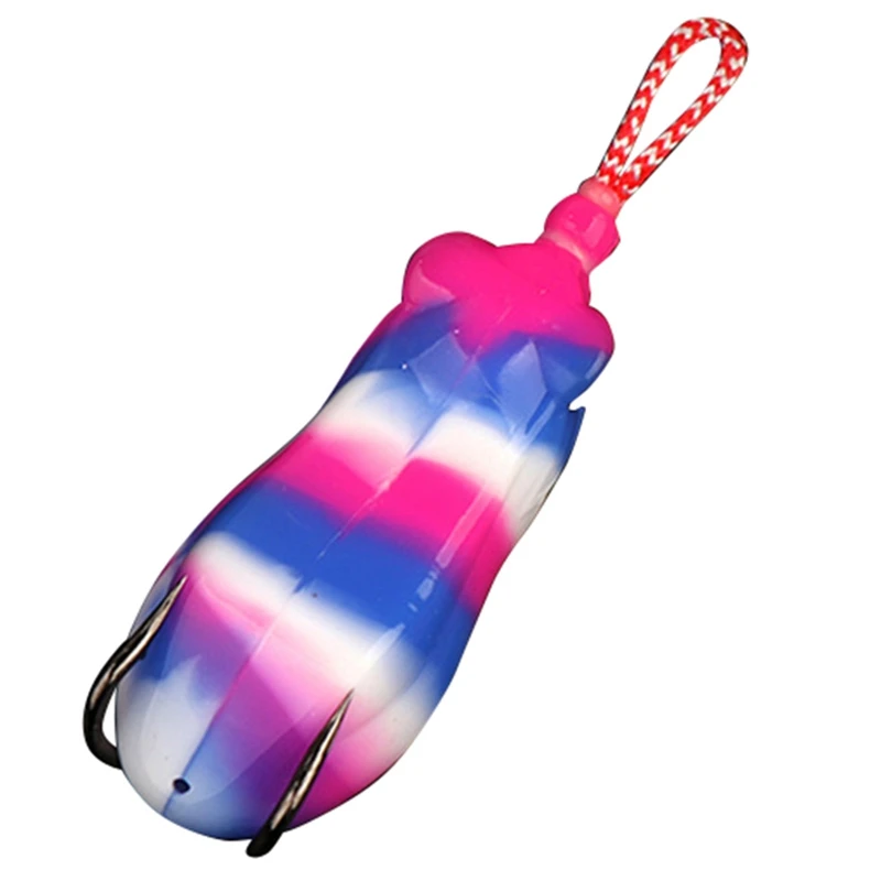 SEWS яд жаба рыболовная приманка для Fly Рыболовная Приманка двойной крючок черная