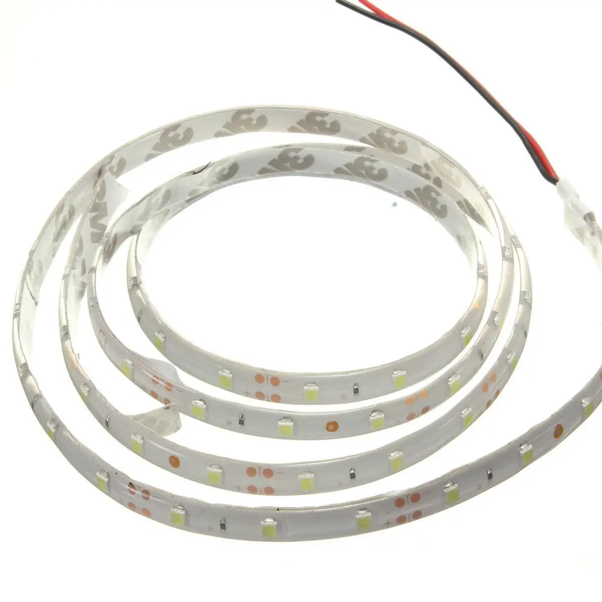 1 м 60 3528 SMD Водонепроницаемая светодиодная лента DC12V (белый)|Светодиодные лампы и