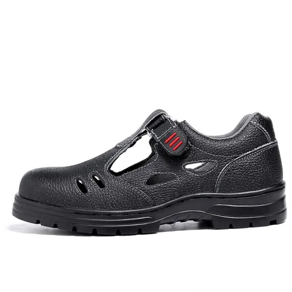 HALINFER 2018 new breathable casual men's sandals with men steel toe work&ampsafety shoes fashion puncture proof boots plus size | Обувь
