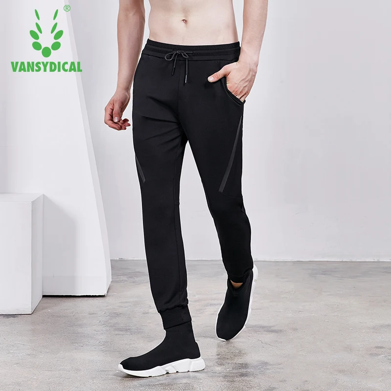 Vansydical осенне-зимние спортивные штаны для бега мужские уличные фитнеса