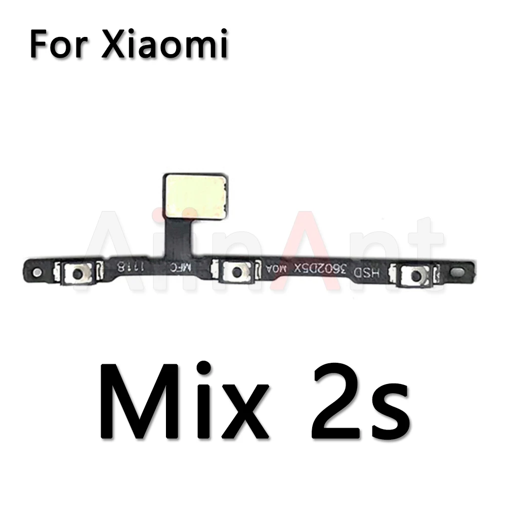 Кнопка включения и выключения звука гибкий кабель для Xiaomi mi Note Max x 1 2 2s 3 Pro A2 A1 Lite