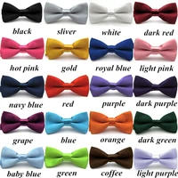 new boys girls school fashion bow tie for kids bowtie solid candy colorful baby butterfly cravat gravata