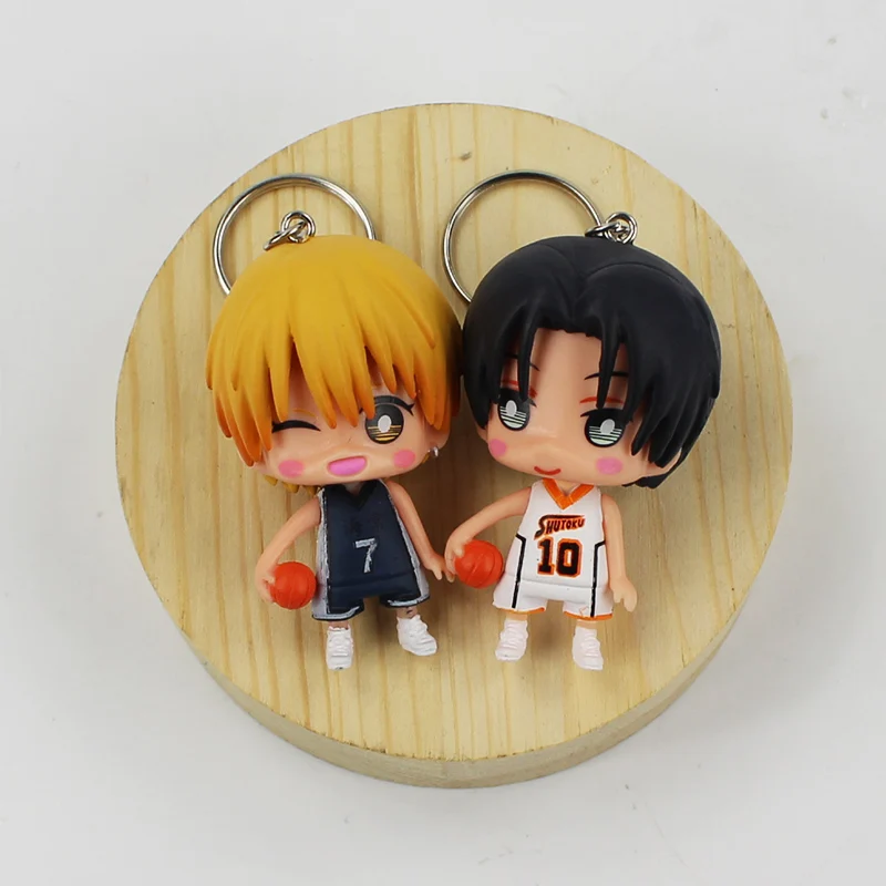 9 шт./лот 6 см Kuroko Tetsuya баскетбольный брелок Kagami Taiga Hyuga Junpei Kise Ryota красивая модель