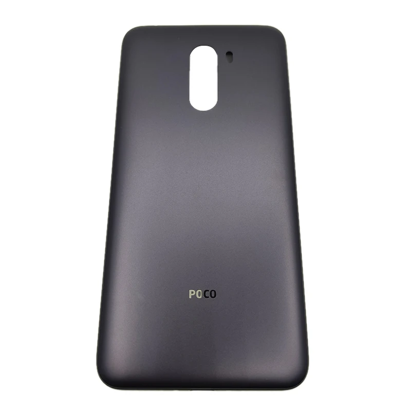 Poco F1 Xiaomi PocoPhone F1 задняя крышка батарейный чехол Корпус задняя дверца-крышка чехол Замена для Xiaomi Poco F1 PocoF1 с логотипом - Цвет: Poco F1