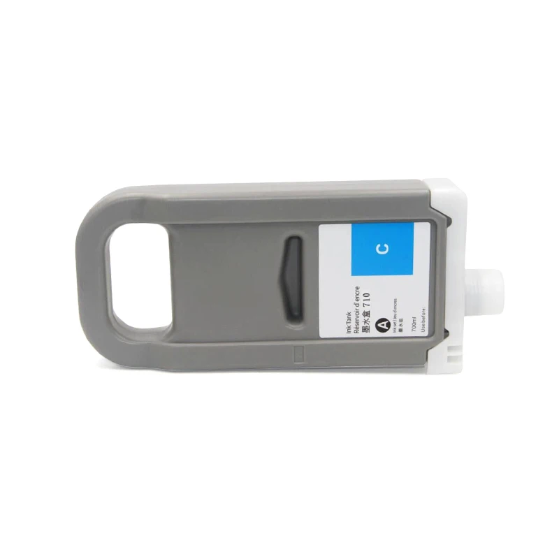 PFI710 PFI 710 картриджи для Canon TX2000 TX3000 TX4000 принтер, совместимый картридж с чипом и пигментными чернилами