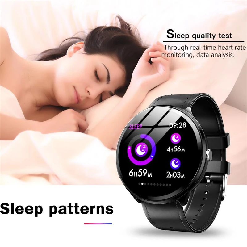 Kospet V12 1.3 Inch Tempered Glass Screen Smart Watch Waterproof Heart Rate Monitoring Blood Pressure For Men Women smartwatch