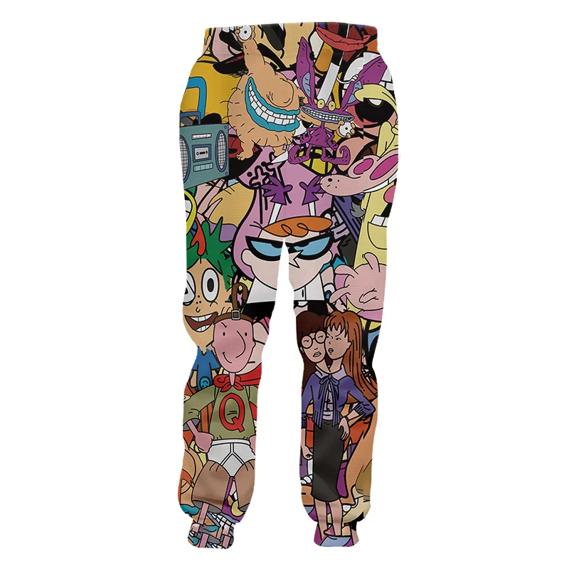 UJWI аниме самолет для мужчин Мешковатые джоггеры брюки для девочек 3D принт Забавный Мультфильм Пот хип хоп мотобрюки Best аниме иллюстрации