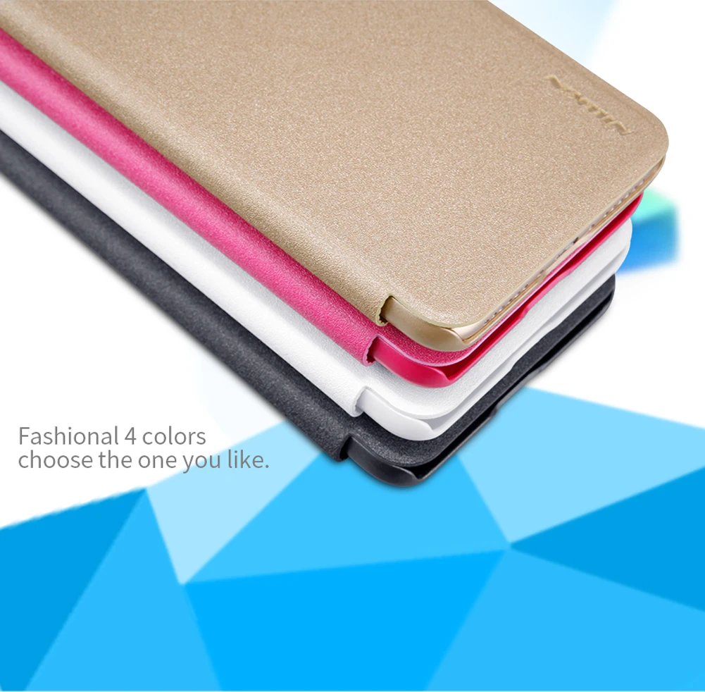 

New 2017 For ASUS Zenfone Pegasus 3s Max (ZC521TL) Case NILLKIN Cover Hight Quality Leather Cover Phone Case 5.2''