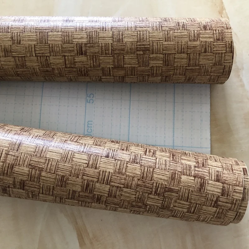 Обои с принтом коричневый бамбуковый тканевый узор настенная подставка для