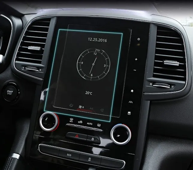 Закаленное стекло 8 7 дюйма для автомобиля Защитная пленка ЖК-экрана с GPS
