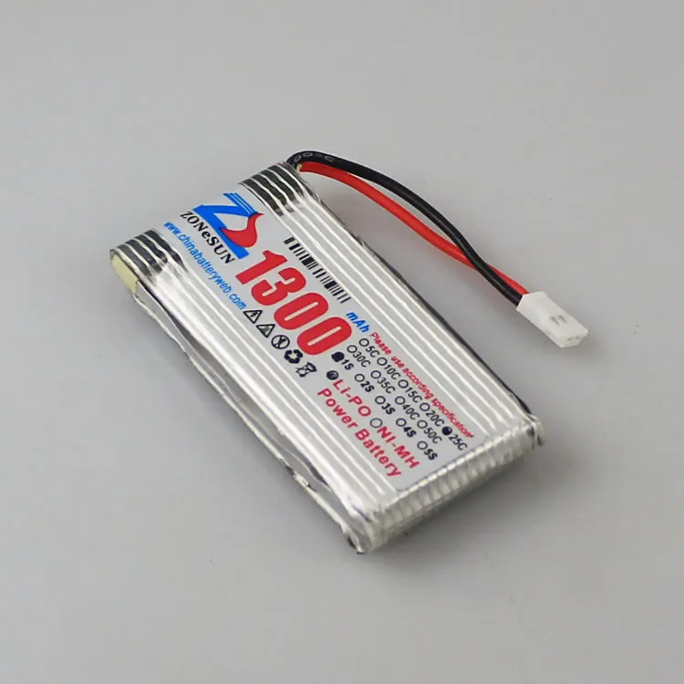1300mAh 25C в 3 7 V Мощность литий-полимерный аккумулятор 803063 HM 803060 миниатюрный самолет