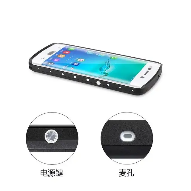 100 шт./лот Redpepper чехол для Samsung Galaxy S6 Edge Plus 100% водонепроницаемый Plus. с красным перцем
