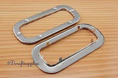 Железные проушины с шайбой серебристый никель 2 шт. 4 1/2 дюйма x CF52|1 inch grommet|iron xiron